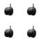 Service Caster 3'' Office Chair Casters Nylon Twin Wheel 7/16'' Grip Ring Stem , 4PK SCC-UHGR02S75-NYS-716-4 - alternate 1